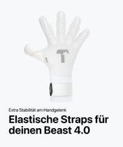 Beast 4.0 Elastic Straps White