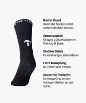 Fußball Grip Socks - Schwarz