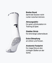 Grip Socks - Weiß