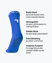 Grip Socks - Blau