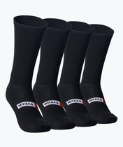 Sport Socks schwarz - 4er Set