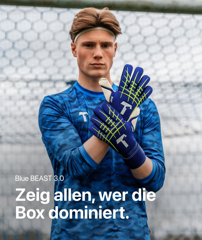 blue tomato handschuhe Blue Beast Junior Pro 3.0 7 / met bedrukking
