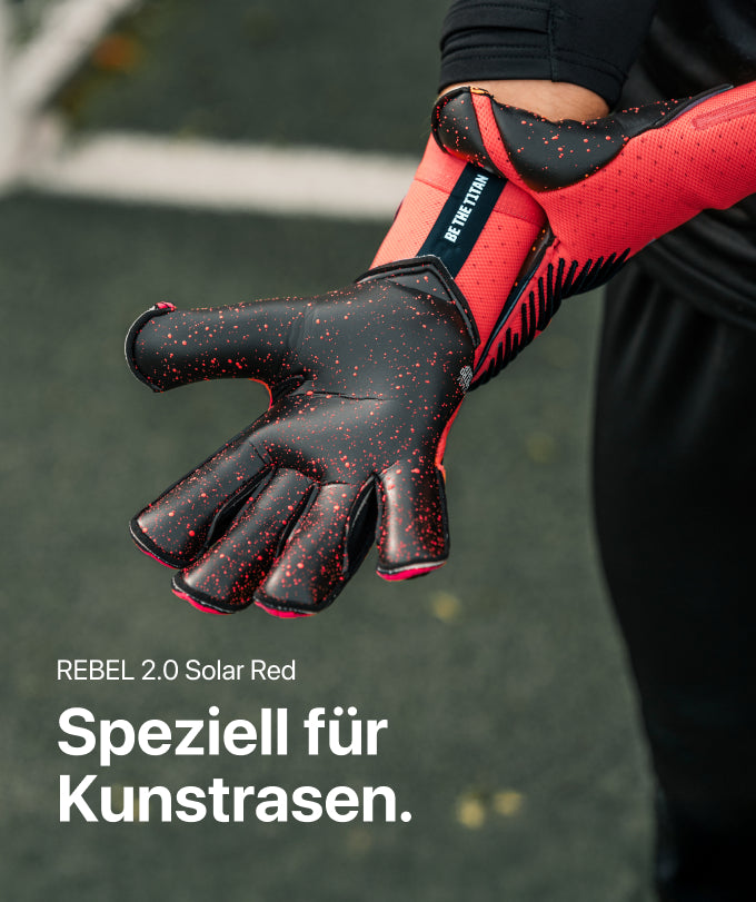solar handschuhe Rebel 2.0 Solar Red