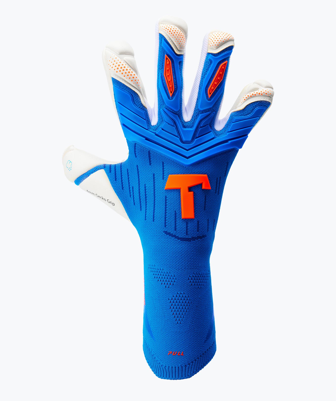 professor t blaue handschuhe Alien Gravity Blue 2.0 11 / mit Aufdruck